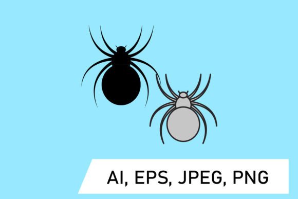 Download Black and White Spiders - Spiders Collection
